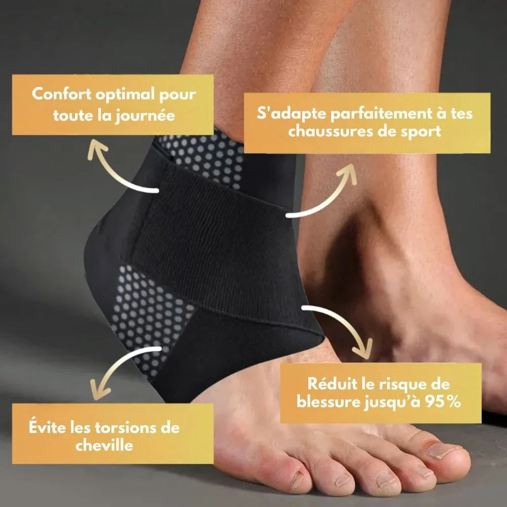 AnkleSafe™ | Protège les appuis, évite les blessures
