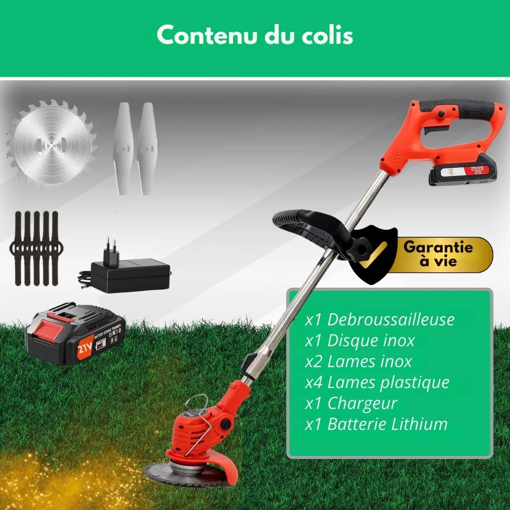D80 Pro™ | La débroussailleuse 3-en-1 pour terrain exigeant
