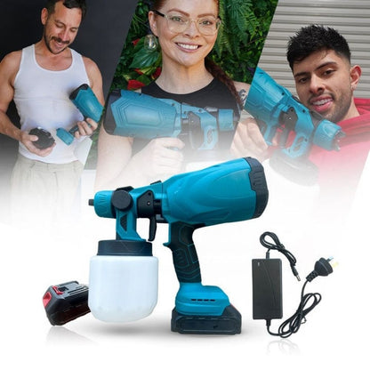 SprayPro™ | Pistolet à peinture sans fil, finition professionnelle
