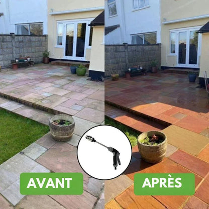 Turbowasher™ | Votre tuyau devient un karcher, la saleté n’y résiste pas