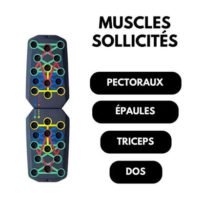 MuscleBoard™ | L’équipement ultime pour muscler le haut du corps