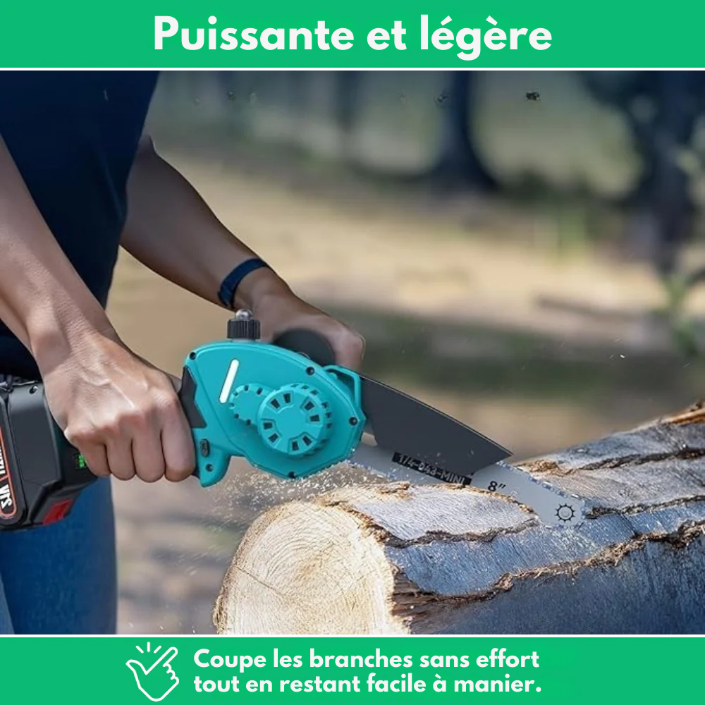 V30 Pro™ | Tronçonneuse électrique portable, puissante et facile à manier