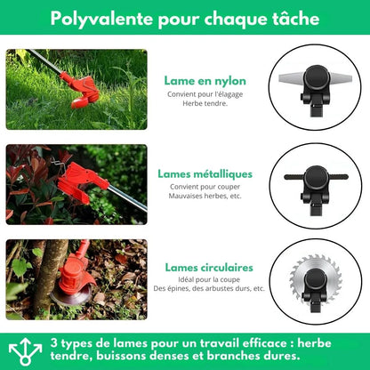 D80 Pro™ | La débroussailleuse 3-en-1 pour terrain exigeant