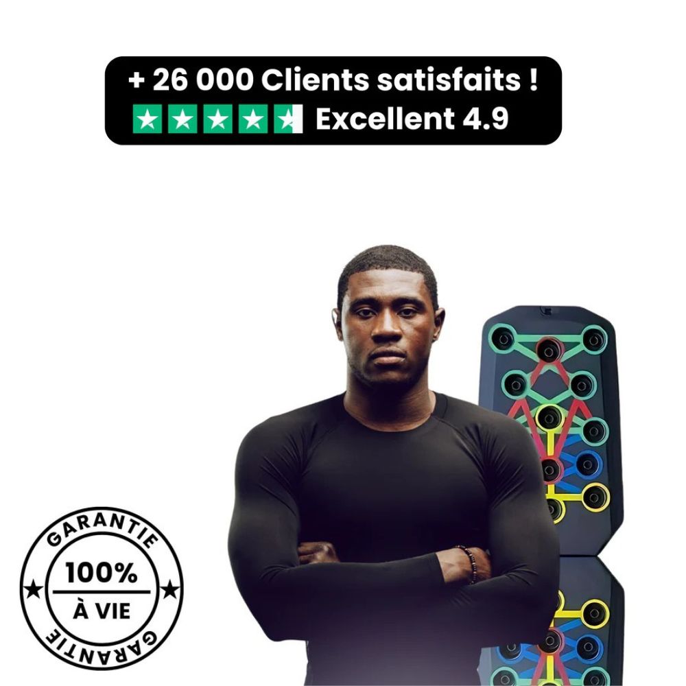 MuscleBoard™ | L’équipement ultime pour muscler le haut du corps