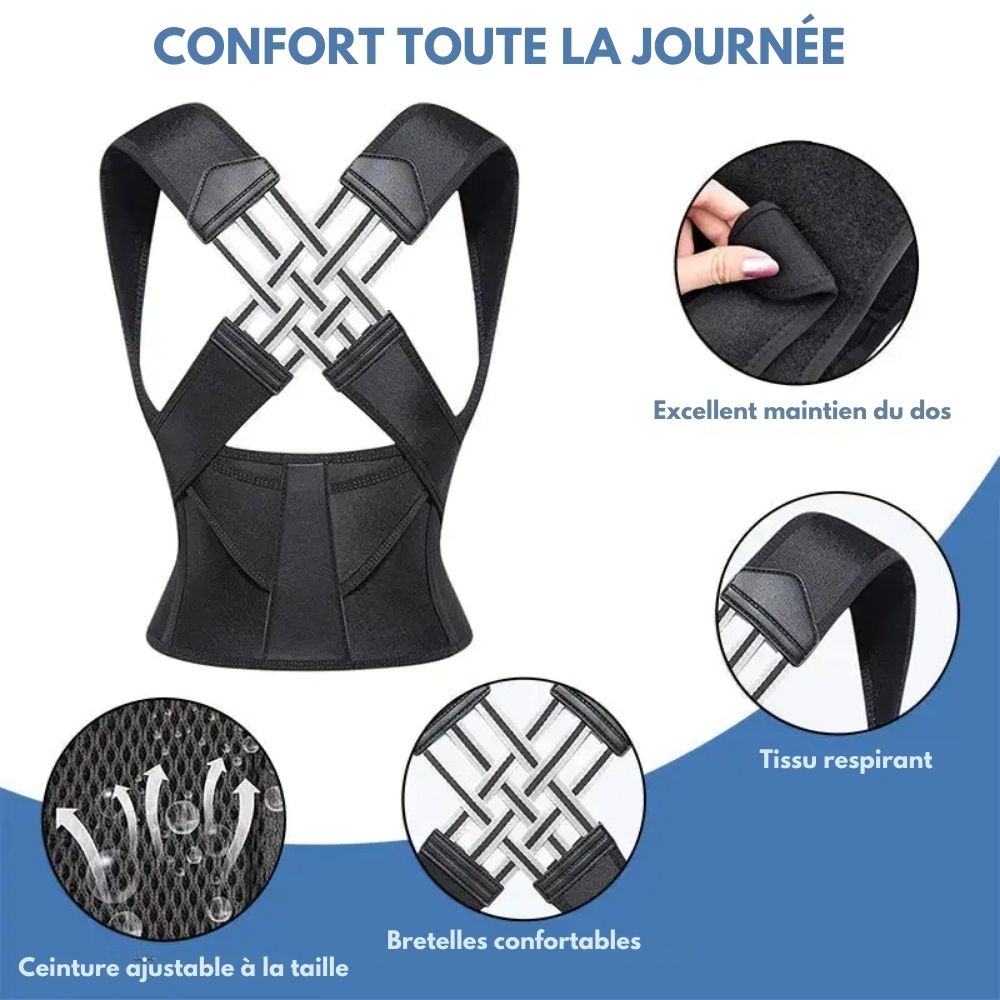 StraightUp™ | Posture corrigée, confort assuré