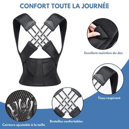 StraightUp™ | Posture corrigée, confort assuré