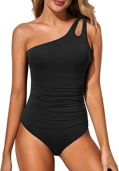 SwimSculpt™ | Maillot de bain asymétrique, silhouette parfaite