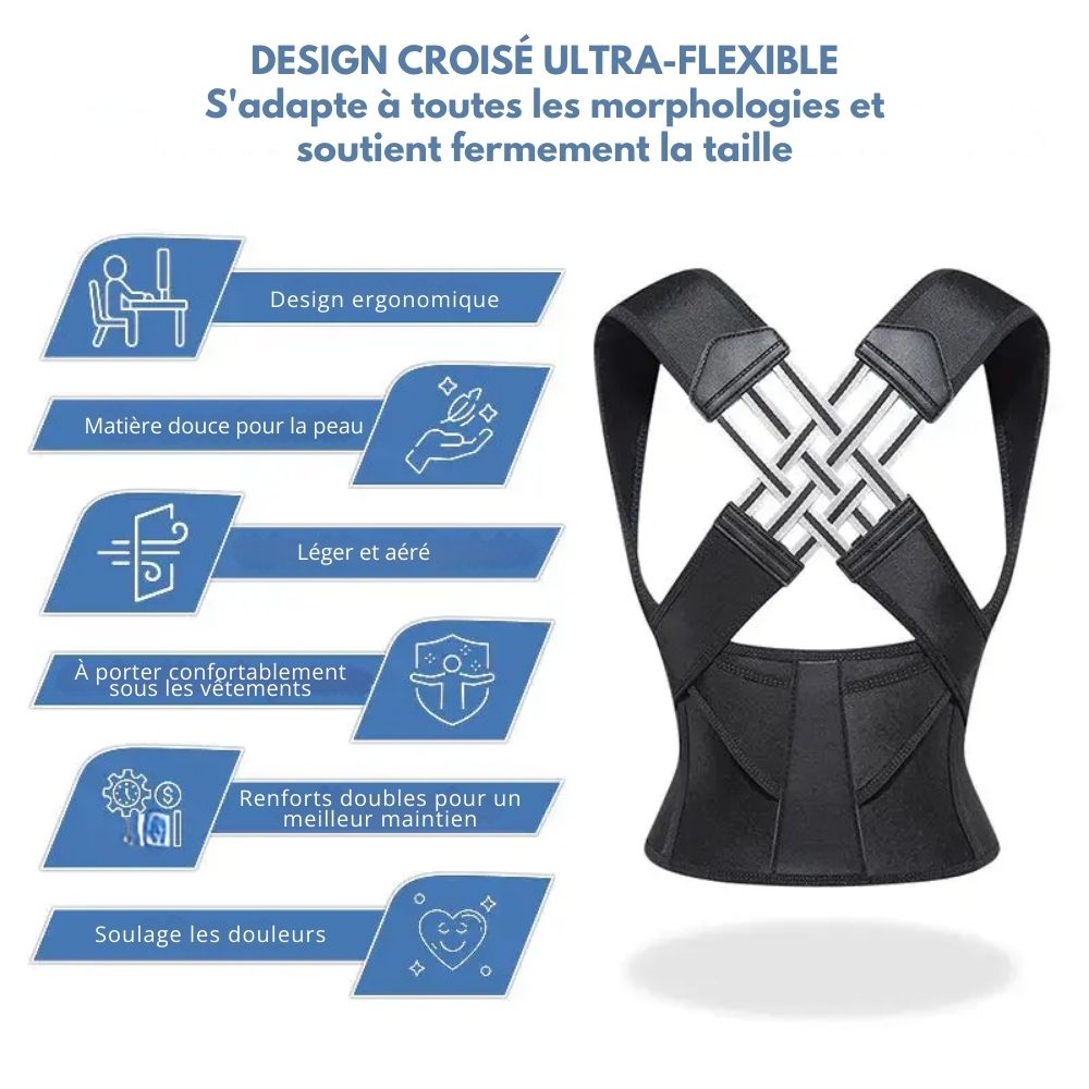 StraightUp™ | Posture corrigée, confort assuré