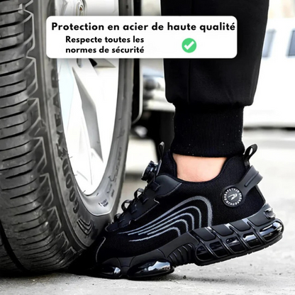SafeStep™ | Chaussure de sécurité ergonomique et anti-douleur – Certifiée EN ISO 20345