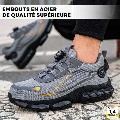 SafeStep™ | Chaussure de sécurité ergonomique et anti-douleur – Certifiée EN ISO 20345