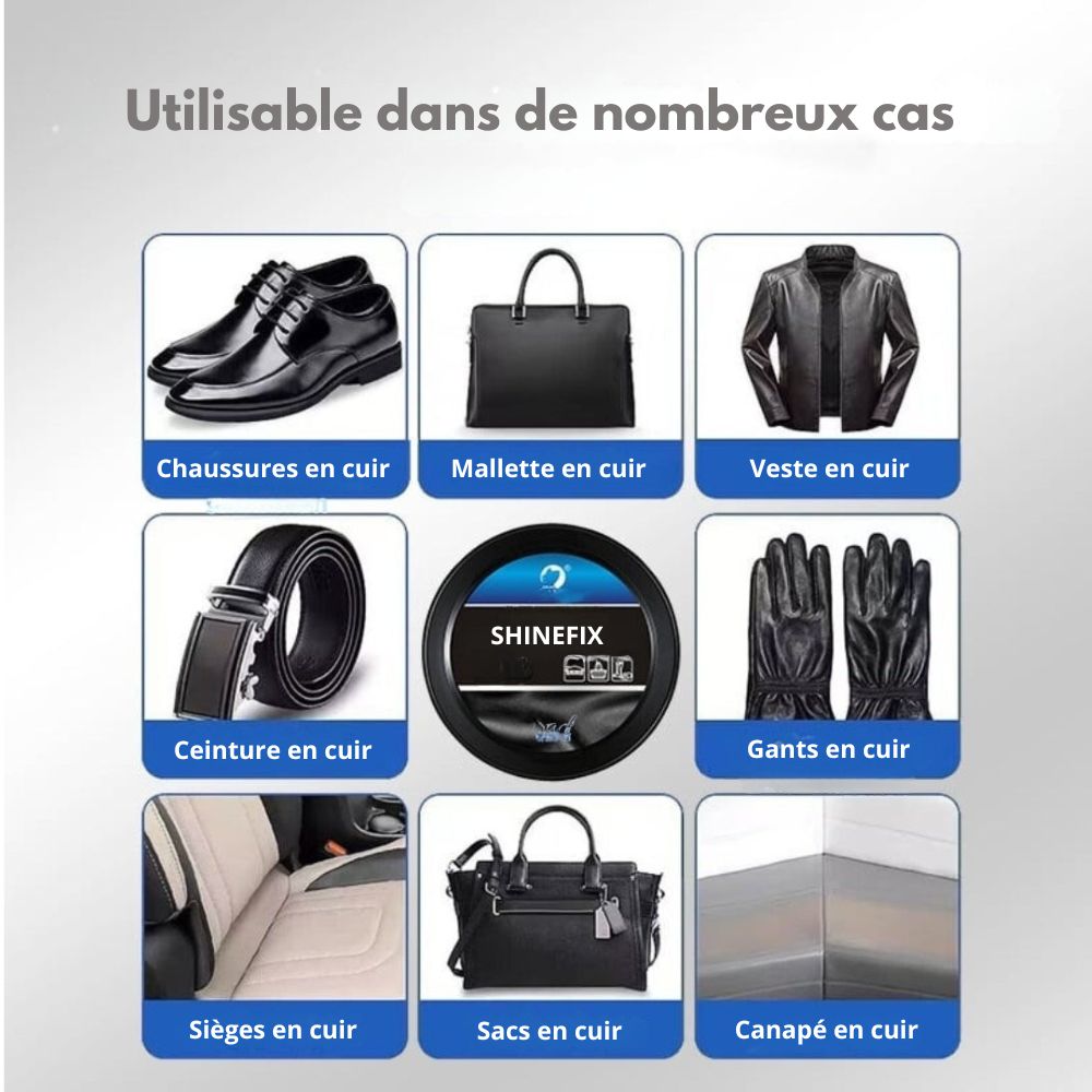 Crème voiture ShineFix™ | Restaure et protège plastique & cuir
