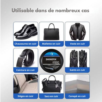 Crème voiture ShineFix™ | Restaure et protège plastique & cuir