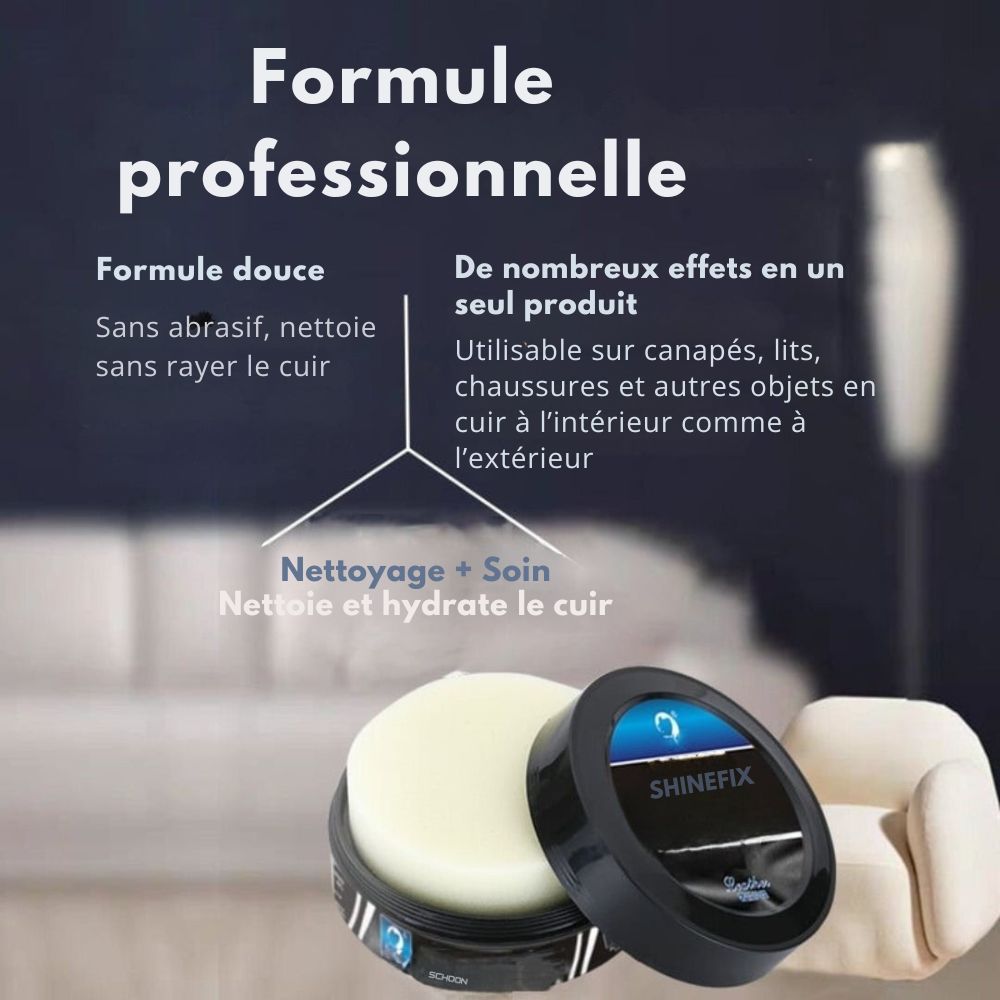 Crème voiture ShineFix™ | Restaure et protège plastique & cuir