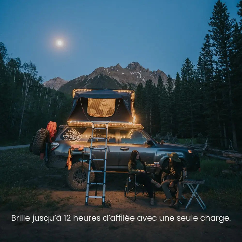 LumiTrail™ | La lampe tout-en-un pour le plein air