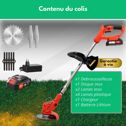 D80 Pro™ | La débroussailleuse 3-en-1 pour terrain exigeant