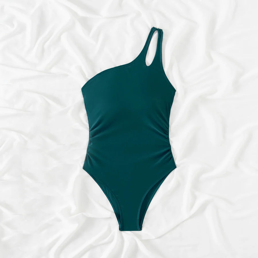 SwimSculpt™ | Maillot de bain asymétrique, silhouette parfaite