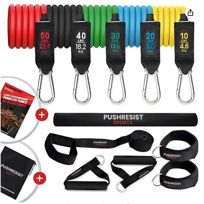 PushResist - Bandes élastiques musculation