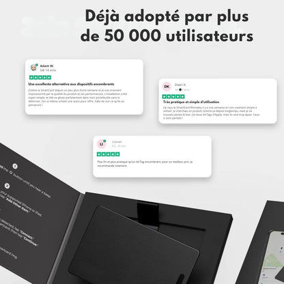 SmartCard™ | Ultra-fin, localise tout